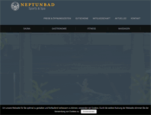 Tablet Screenshot of neptunbad.de